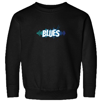 Discover Blues Music Genre Trumpet Jazz Sweatshirts