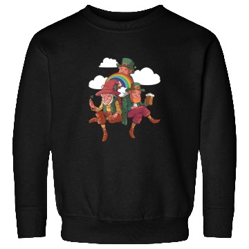 Discover Three Leprechauns - St Patricks Day Irish Sweatshirts