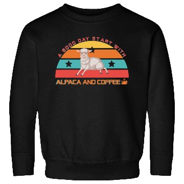Discover Alpaca and coffee Sweatshirts