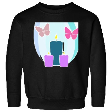 Discover colored candles Sweatshirts