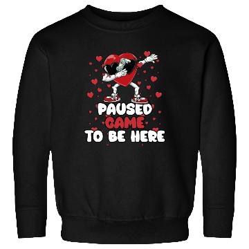 Discover I Paused My Game To Be Here Mens Kids Boys Sweatshirts