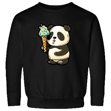 Discover Sweet Panda: Eat Ice Cream Sweatshirts