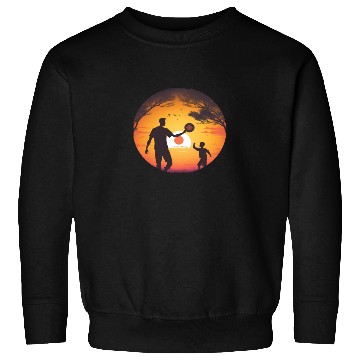 Discover Ultimate Frisbee Fans Father and Son Playing Sweatshirts