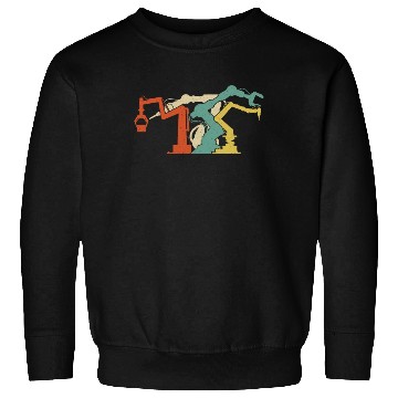 Discover Robot Robotics Engineer Retro Sweatshirts