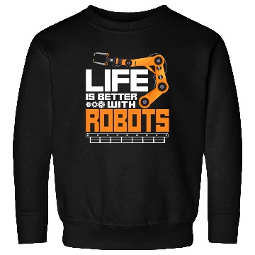 Discover Robot Robotics Engineer Vintage Sweatshirts