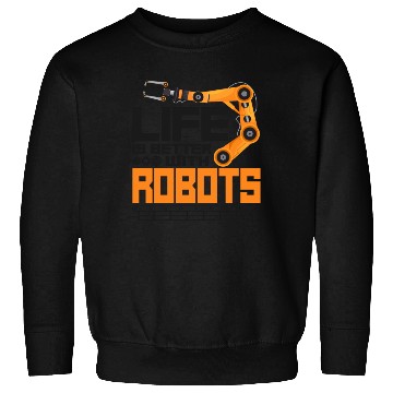 Discover Robot Robotics Engineer Vintage Sweatshirts