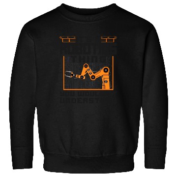 Discover Robot Robotics Engineer Vintage Sweatshirts