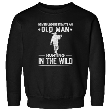 Discover Funny Retired Hunter Saying American Deer Hunting Sweatshirts