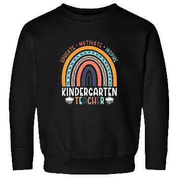Discover Educate Motivate Inspire Kindergarten Teacher Sweatshirts