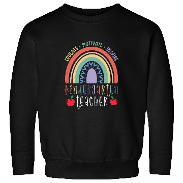 Discover Educate Motivate Inspire Kindergarten Teacher Sweatshirts