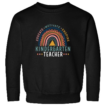 Discover Educate Motivate Inspire Kindergarten Teacher Sweatshirts