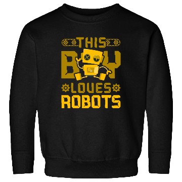 Discover Robot Robotics Engineer Boy This Sweatshirts