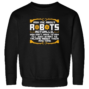 Discover Robot Robotics Engineer Vintage Sweatshirts