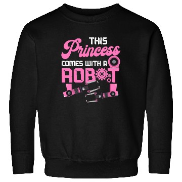 Discover Robot Robotics Engineer Female Sweatshirts