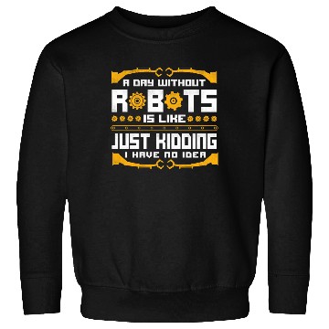 Discover Robot Robotics Engineer Vintage A Sweatshirts