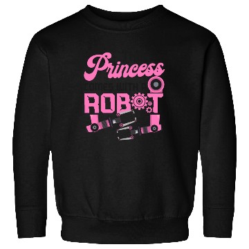 Discover Robot Robotics Engineer Female Sweatshirts