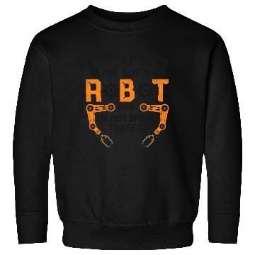 Discover Robot Robotics Engineer Vintage Sweatshirts