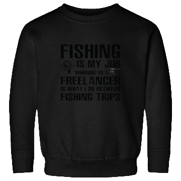 Discover Freelancer Funny Fishing Sweatshirts
