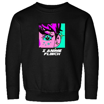 Discover I Anime Flinch Funny Japanese Humor Japan Kawaii A Sweatshirts