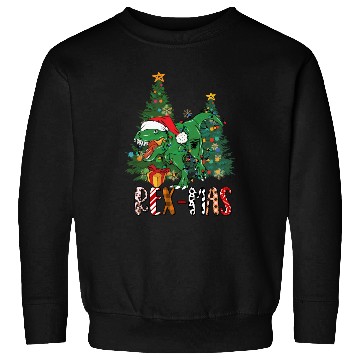 Discover Dino dinosaur T-rex Trex Tyrannosaurus Xmas Sweatshirts
