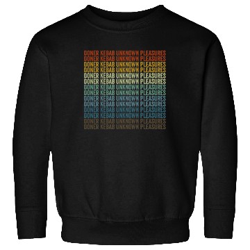 Discover Doner Kebab Unknown Pleasures Persian Food Lover Sweatshirts