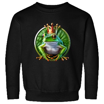 Discover The Royal Frog Leap Sweatshirts