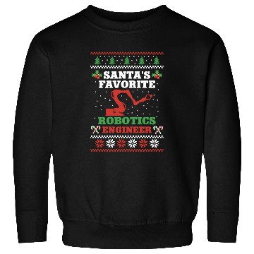 Discover Robot Robotics Engineer Christmas Sweatshirts