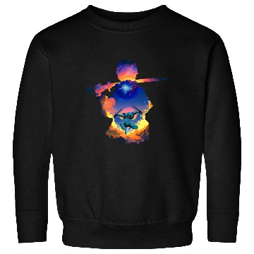 Discover Sunset Samurai Warrior Sweatshirts