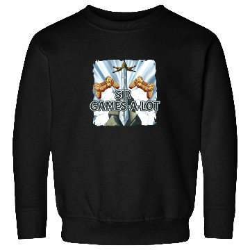 Discover Gamesalot Gamer Controller Gaming Camelot Sword Sweatshirts