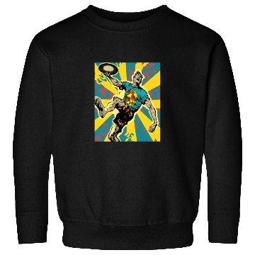 Discover Ultimate Frisbee Retirement Appreciation Pop Art Sweatshirts