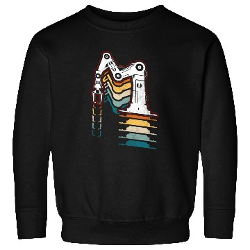 Discover Robot Robotics Engineer Retro Sweatshirts