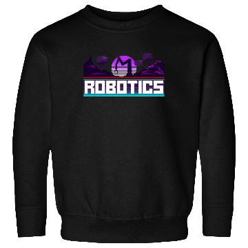 Discover Robot Robotics Engineer Retro Sweatshirts