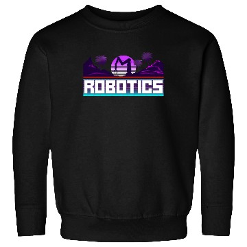 Discover Robot Robotics Engineer Retro Sweatshirts