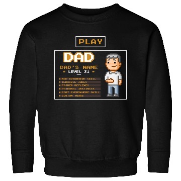 Discover play dad - father's day gift Sweatshirts