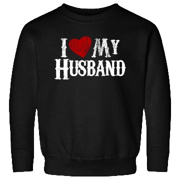 Discover I love my husband Sweatshirts