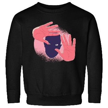 Discover Faceless hands creepy looking Faceless hands creep Sweatshirts