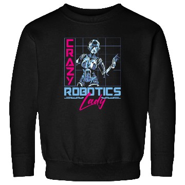 Discover Robot Robotics Engineer Female Sweatshirts