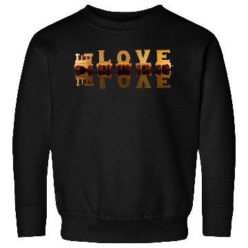 Discover Wooden Love Train Sweatshirts