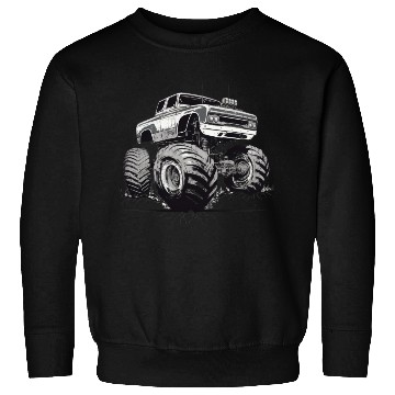 Discover Monster Truck Vintage Sweatshirts