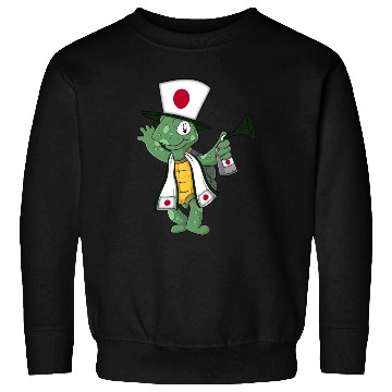 Discover Japanese Fan Turtle Sweatshirts