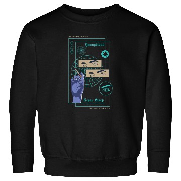 Discover Young Blood Never Sleep Sweatshirts