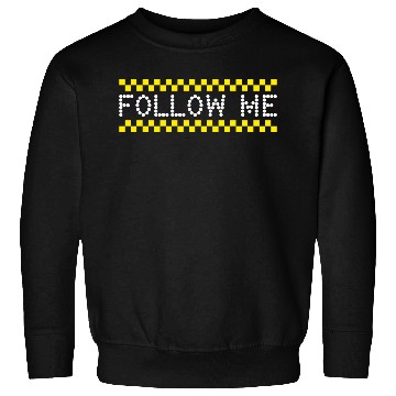 Discover FollowMe Checkerboard LED Sign Sweatshirts