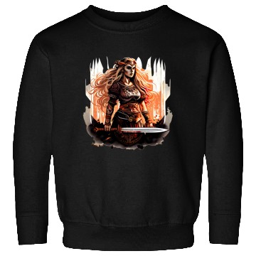 Discover Shield-maiden or Shieldmaiden Amazon Sweatshirts