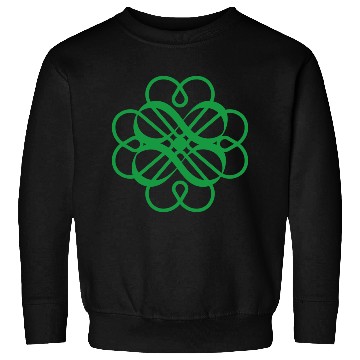 Discover 4 Heart Clover Double Infinity Lucky Symbol Sweatshirts