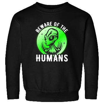 Discover Alien, Aliens, UFO, UAP, Space Unknown Flight Sweatshirts
