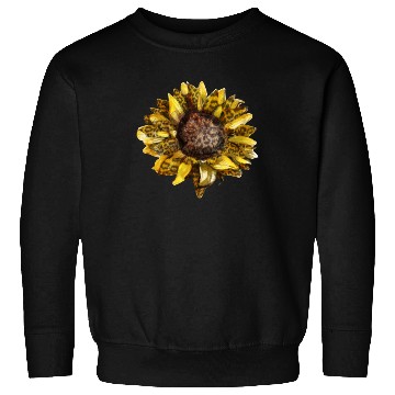Discover Leopard Print Sunflower Sweatshirts
