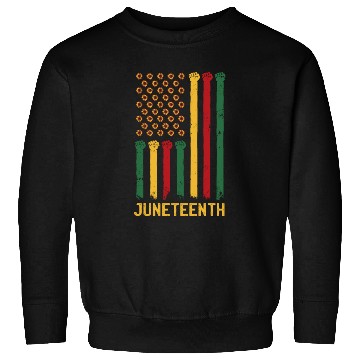 Discover US Flag Juneteenth Sweatshirts