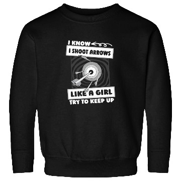 Discover Archery Girl Sweatshirts