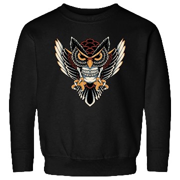 Discover Owl Skull Sweatshirts