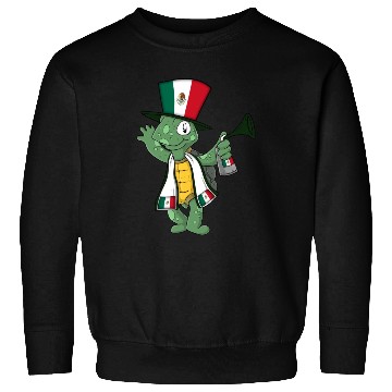 Discover Mexican Fan Turtle Sweatshirts